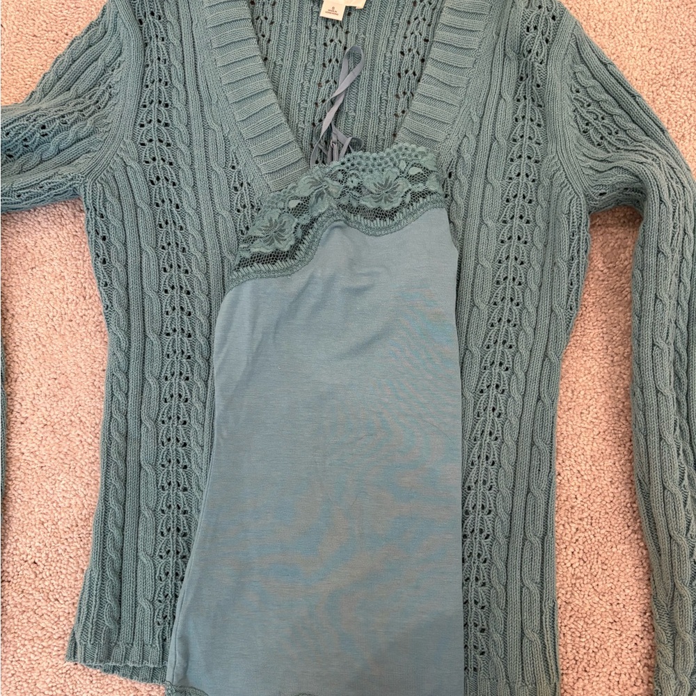 Loft Sweater and camisole sold together. Size Small. Used lightly.